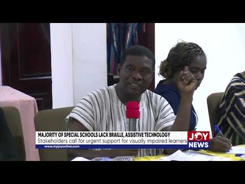 Stakeholders call for urgent support for visually impaired learners.