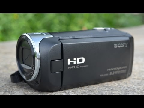 SONY HDR-CX405 HD Handycam Quick Review and operations