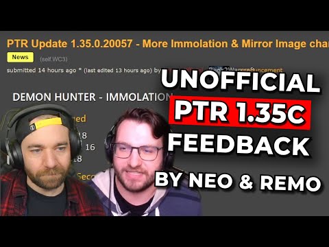 More Immolation & Mirror Image Changes! Neo & Remo Feedback on New PTR 1.35c