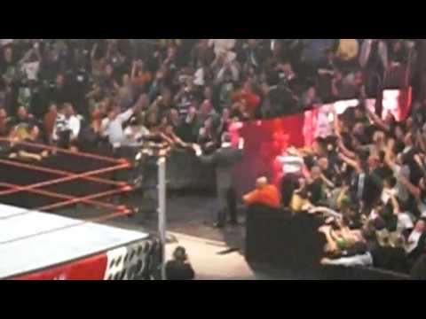 WWE RAW LIVE 11/16/09: Vince McMahon Entrance