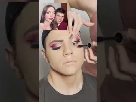 I Turned my Boyfriend into a GIRL #shorts