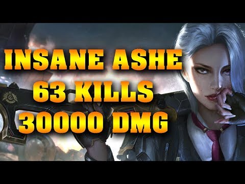 INSANE ASHE!  63 ELIMS! 30000 DAMAGE  in Competitive! Overwatch Best