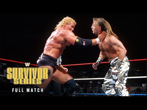 FULL MATCH: Shawn Michaels vs. Sycho Sid – WWE Title Match: Survivor Series 1996