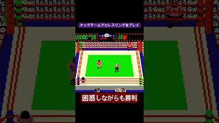 【切り抜き】タッグチームプロレスリングをプレイするナリヒサ#ナムコット#データイースト