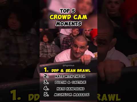 Top 5 Crowd Cam Moments #top5  #ufc  #crowd  #camera  #moments