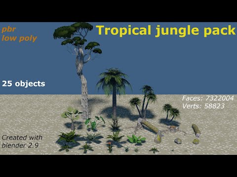 Tropical jungle pack