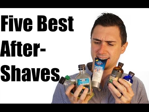 Five Best Aftershaves For Men!