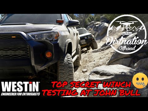 Testing the SX Series Superwinch in Big Bear! Tacoma, 4Runner, LX450, and Jk's hit John Bull!