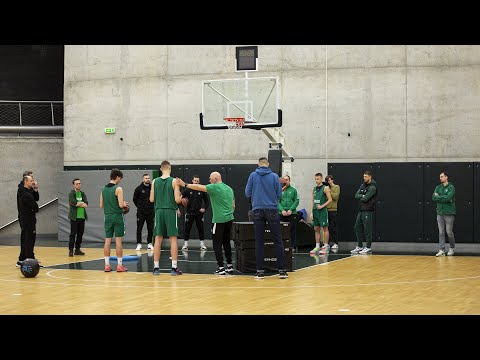 „Žalgirio“ arenoje – D.Sirtauto mokymai „Žalgirio“ krepšinio akademijos treneriams