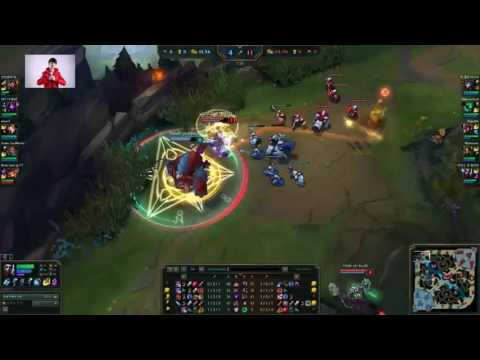 SKT T1 Faker - Thresh vs Blitz Support Korean Rank | League Of Legends Entertainment