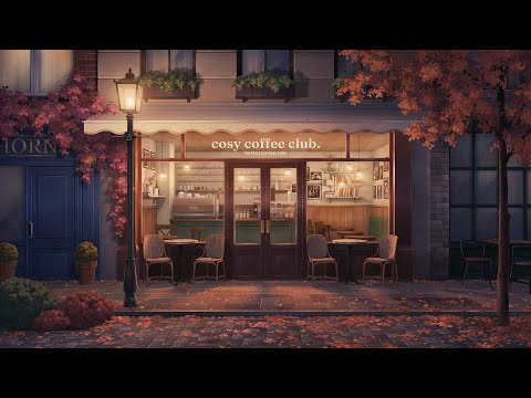 Video Thumbnail: cosy coffee club. ☕ autumn jazzy lofi beats