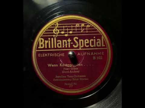 Wenn Kastagnetten... Ernst Harten