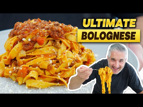I Went to Bologna to Make the BEST BOLOGNESE SAUCE Recipe For You