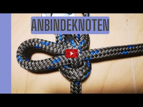 Learn tying knots - also called panic knots