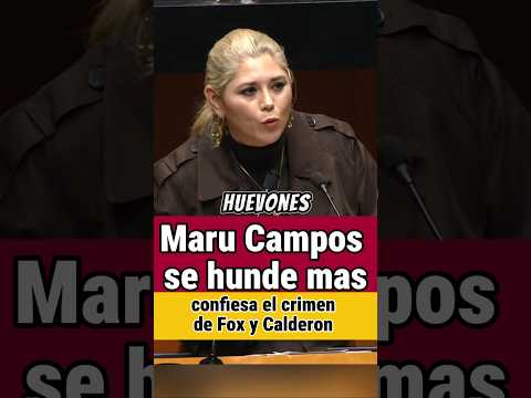 Maru Campos se hunde mas 