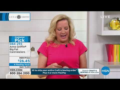 HSN | Anna Griffin Elegant Paper Crafting 09.10.2019 - 11 AM