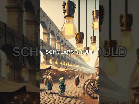 How would the invention of the light bulb in ancient Rome reshape social dynamics? #AlternateHistory