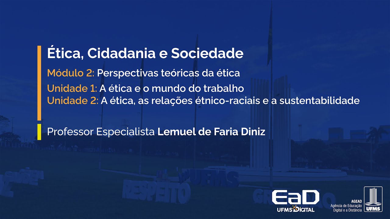 [UFMS Digital] Ética, Cidadania e Sociedade - Módulo 2