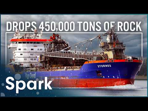 MV Stornes: The Most Powerful Rock Dropping Vessel On The Planet