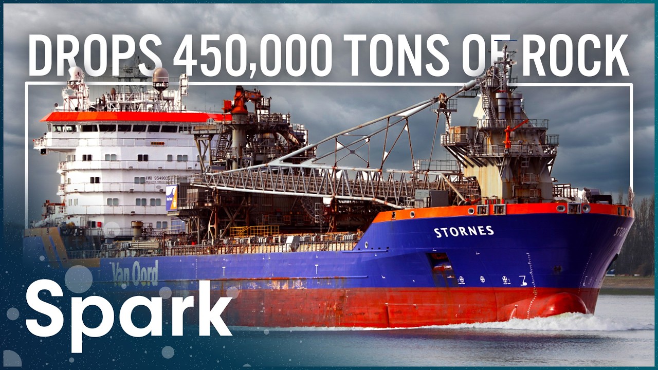 MV Stornes: The Most Powerful Rock Dropping Vessel On The Planet