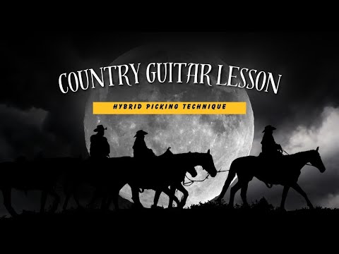 Country Guitar Technique – Hybrid Picking 