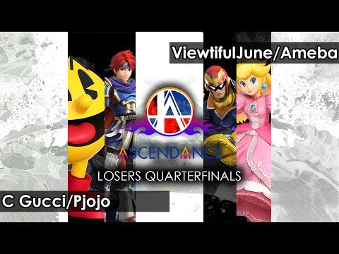 Smash 4: C Gucci/Pjojo V ViewtifulJune/Ameba  - Ascendance 36 Tournament SSB4