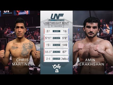 FULL BOUT: Amin Derakhshan vs. Chris Martinez at Club UNF