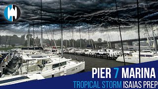 Pier 7 Marina in Annapolis Maryland Keeps Your Catamaran SAFE from TROPICAL STORMS and Hurricanes Pier 7 Marina in Annapolis Maryland Keeps Your Catamaran SAFE from TROPICAL STORMS and Hurricanes