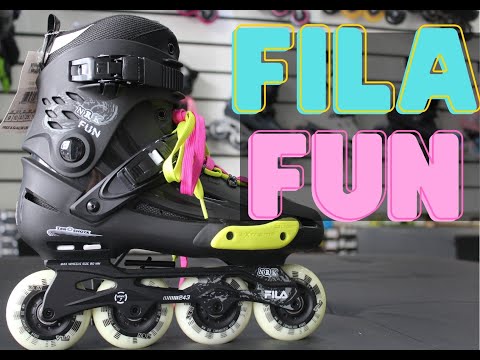 Patins Fila Fun | Zamba testando | Lobo Store patins