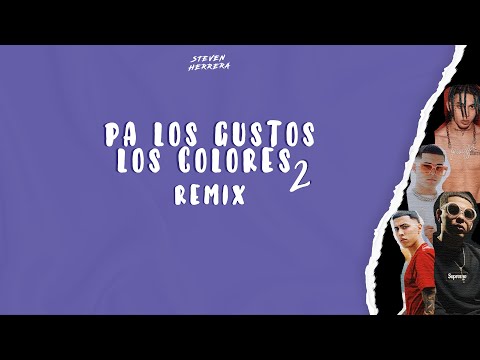 PA LOS GUSTOS LOS COLORES 2 (Remix) - STEVEN HERRERA