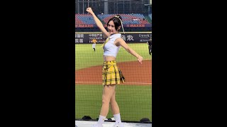 #君白#妮可#晴兒#小迪#勝利卡農#PassionSisters#台湾チアリーディングチーム#中華職棒#CPBL#洲際棒球場#20240816