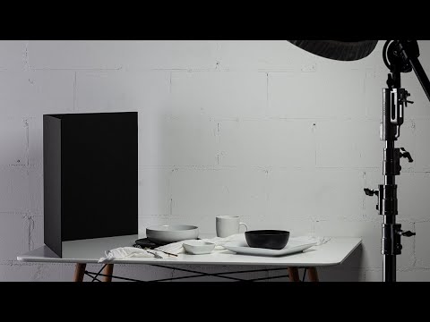 Tabletop V-Flats for Food & Product Photographers