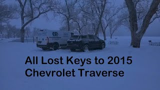 All Lost Keys  2015 Chevrolet Traverse     #Auto Locksmith #Locksmith # Lockpicking
