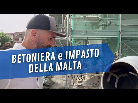 STILCASA# 🥛 Betoniera a bicchiere e impasto della malta 🥛