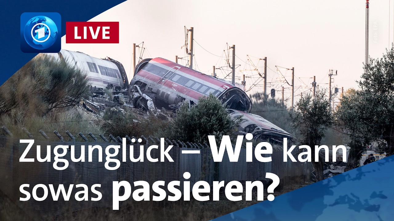Spanien: Wie konnte es zu dem schweren Zugunglück kommen? | tagesschau24 Top-Thema, 29.10.2026