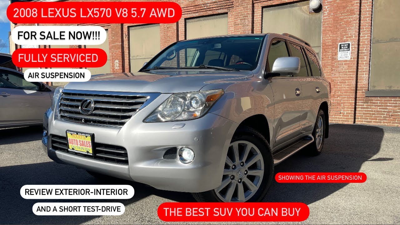 2008 Lexus LX570 5.7L V8 AWD.The Best Suv Ever. Review ...