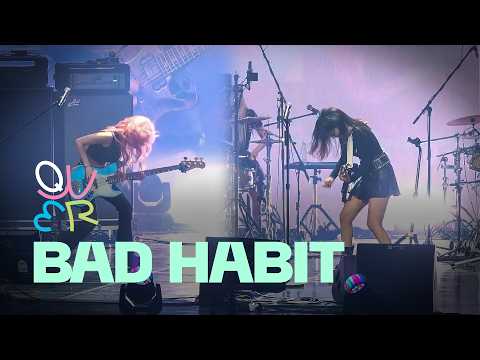 [4K] QWER "BAD HABIT" 라이브 공연 직캠 ｜ YOUTH WAVE : THE BAND NIGHT