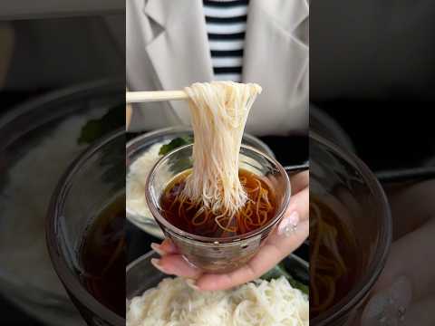 Traditional Somen #たもグルメ #japanesefood