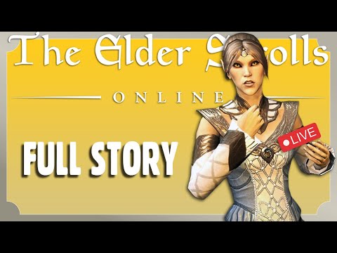 First time playing ESO's story |🔴Live FULL Playthrough of The Elder Scrolls Online