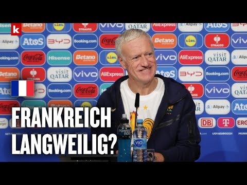 "Dann schau was anderes": Deschamps' trotzige Antwort | Spanien - Frankreich - EM 2024