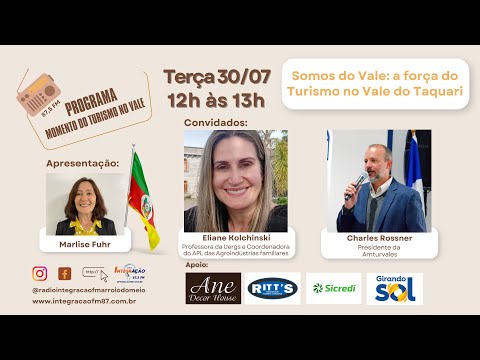 Somos do Vale: a força do Turismo no Vale do Taquari