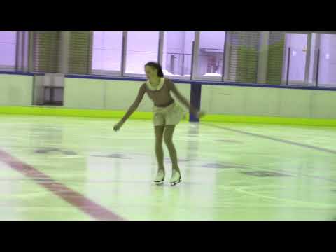 Kaunas Ice Christmas Cup 2017  Advanced Novice Girls  КП 3 Elze MACKEVICIUTE LTU