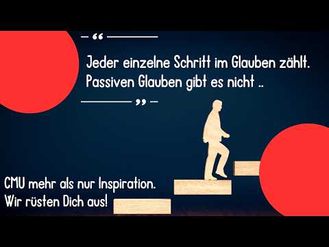 Gute Nachrichten für alle die MEHR wollen....#CMU #householdoffaith