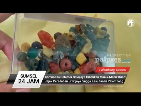 Komunikasi Detector Sriwijaya Hibahkan Manik Kuno 