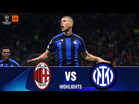 AC Milan vs Inter Milan | 0-2 | UEFA Champions League Highlights | LiveScore