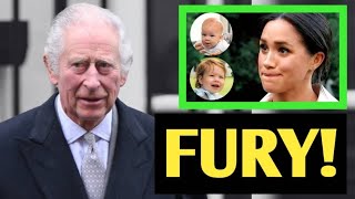 YOU’RE NOT THEIR GRANDPA! King Charles in TEARS As Meghan DENIES Him Seeing Archie And Lilibet.