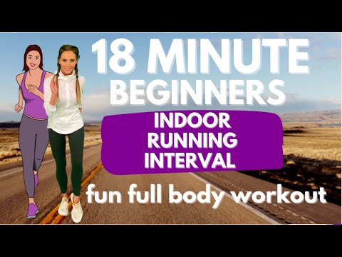 Beginners Running Workout - 18 Minute Home Workout to Make Running Easy - with Running Tips