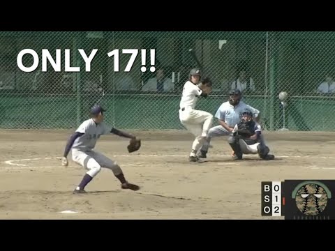 Shohei Ohtani Throwing 100 MPH In High School - 17 Years Old