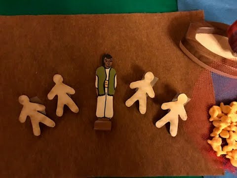 Godly Play style - Jesus calls His disciples, January 24, 2021