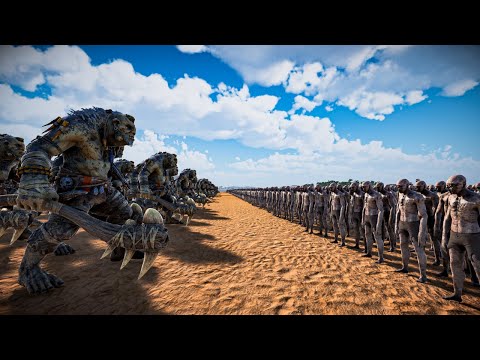 10,000 TROLL VS 1,000,000 ZOMBIES - Ultimate Epic Battle Simulator 2 | UEBS 2